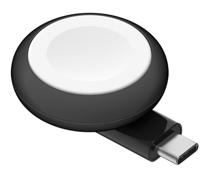 Pasek i akcesoria do zegarków BELKIN Przenośna ładowarka USB-C do Apple Watch, czarna